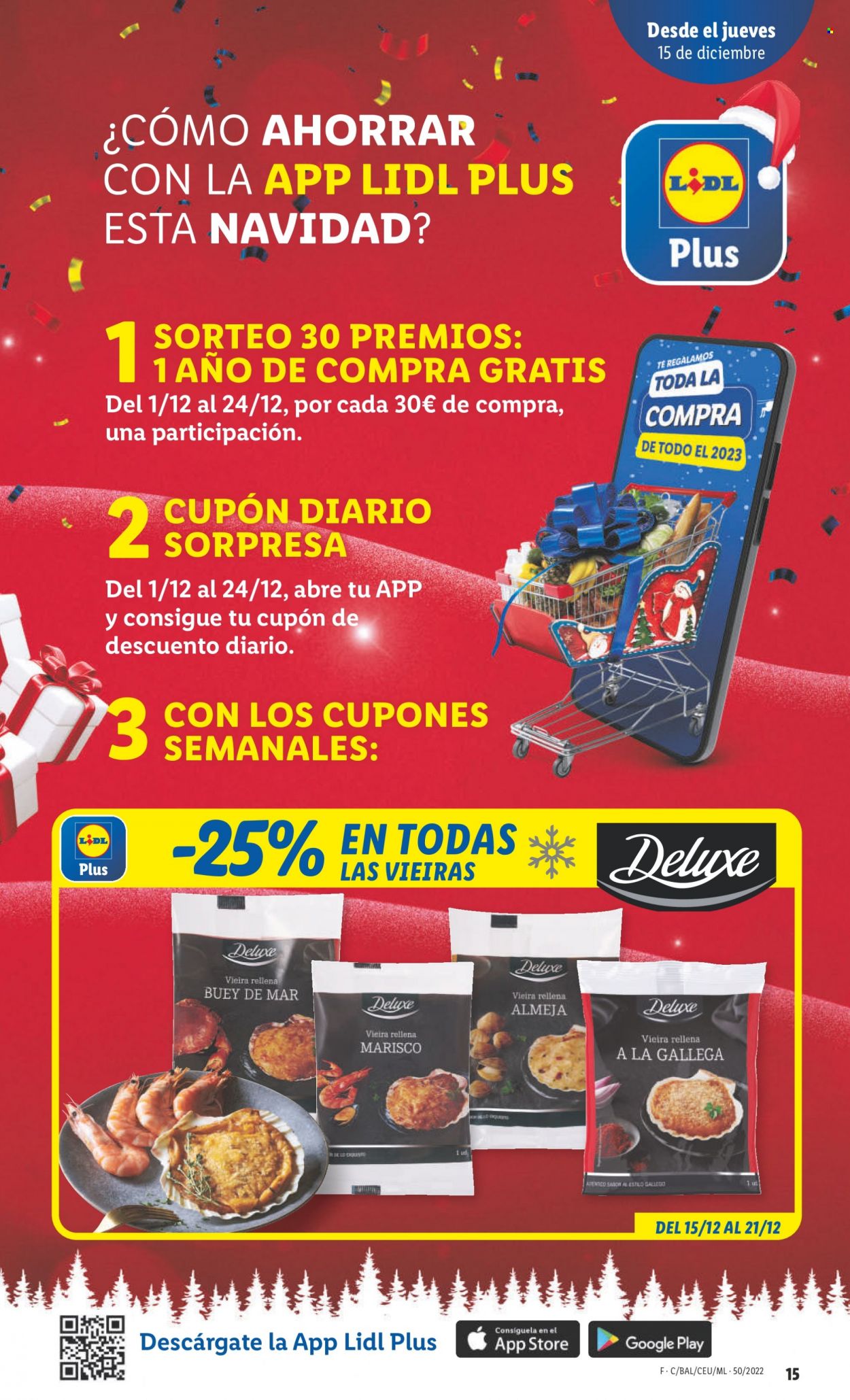 Folleto Lidl - 15/12/22 - 21/12/22. Página 15