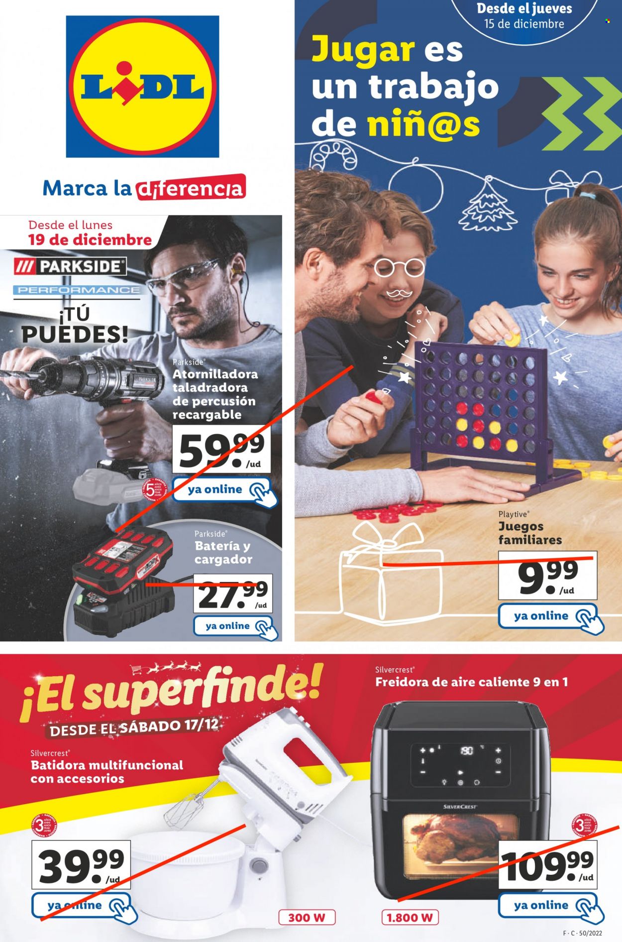 Folleto Lidl - 15/12/22 - 21/12/22. Página 1