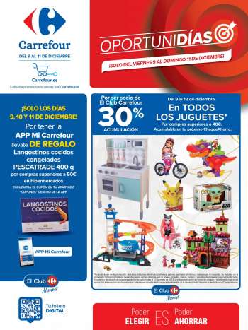Folleto actual Carrefour - 09/12/22 - 11/12/22.