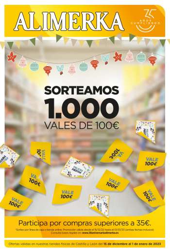 Folleto actual Alimerka - 15/12/22 - 01/01/23.