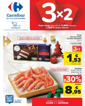 Folleto actual Carrefour - 15/12/22 - 31/12/22.
