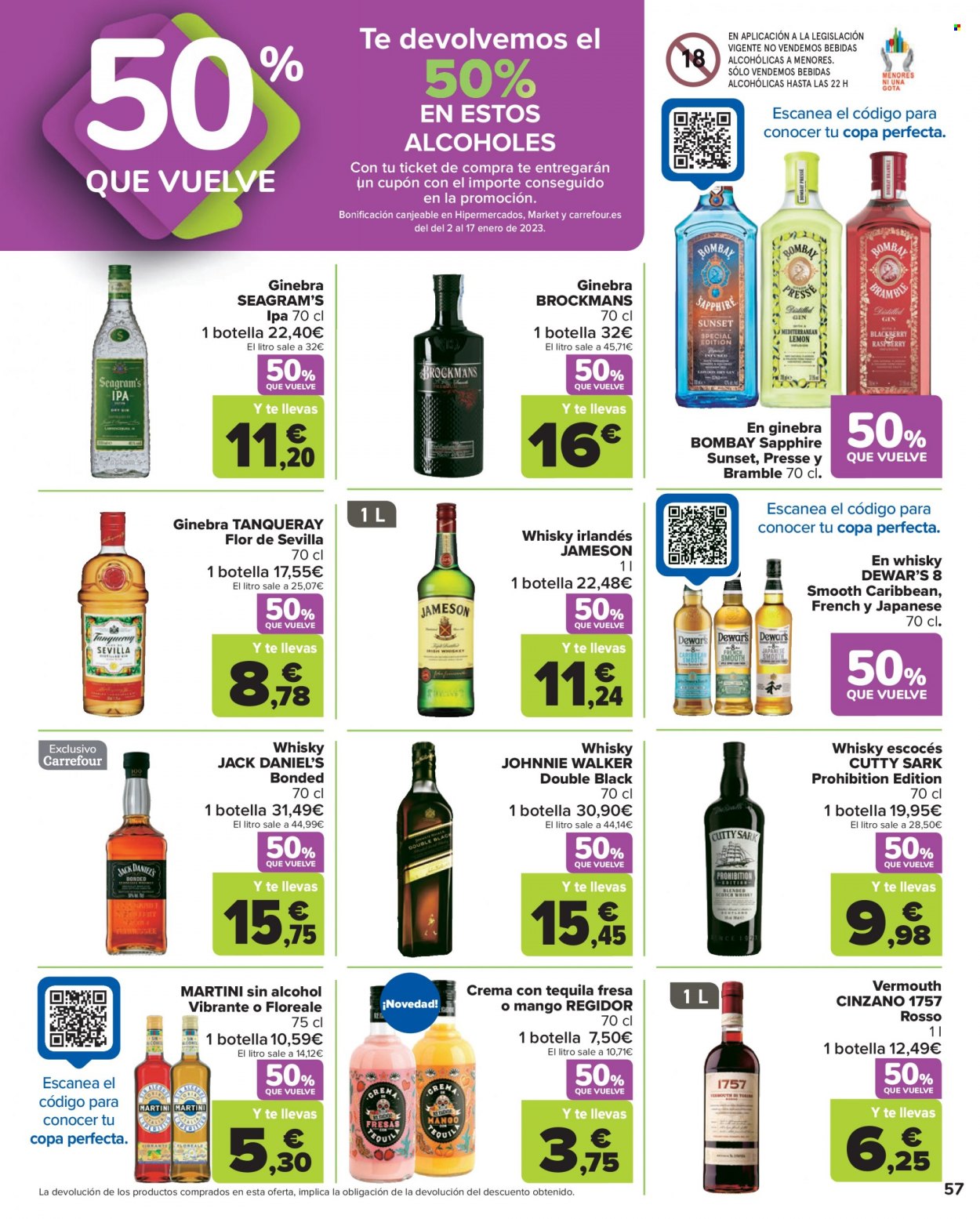 Folleto Carrefour - 15/12/22 - 31/12/22. Página 57