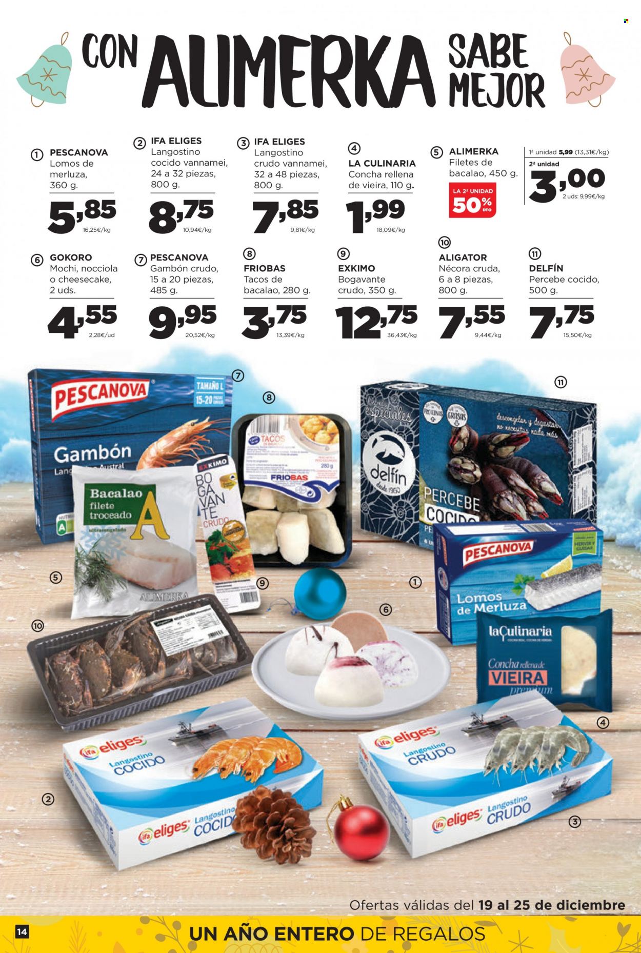 Folleto Alimerka - 19/12/22 - 25/12/22. Página 14