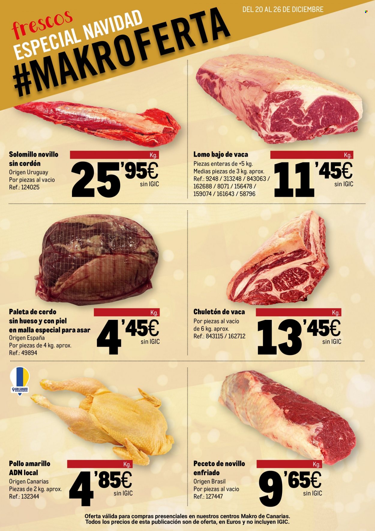 Folleto Makro - 20/12/22 - 26/12/22. Página 1