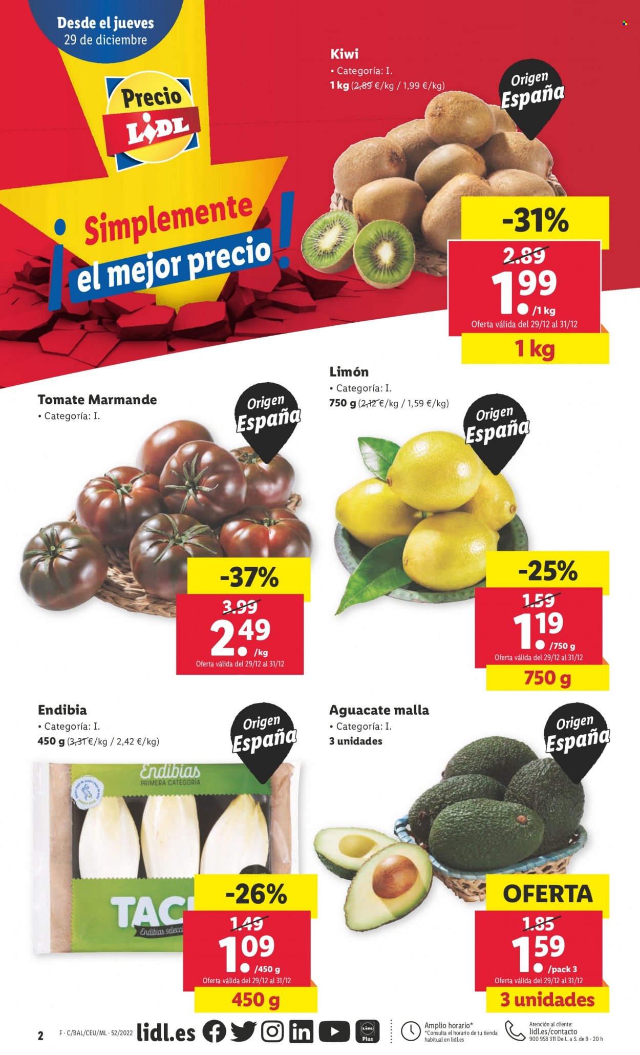 Folleto Lidl - 29/12/22 - 04/01/23. Página 2