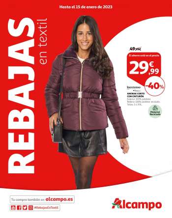 Folleto actual Alcampo - 26/12/22 - 15/01/23.