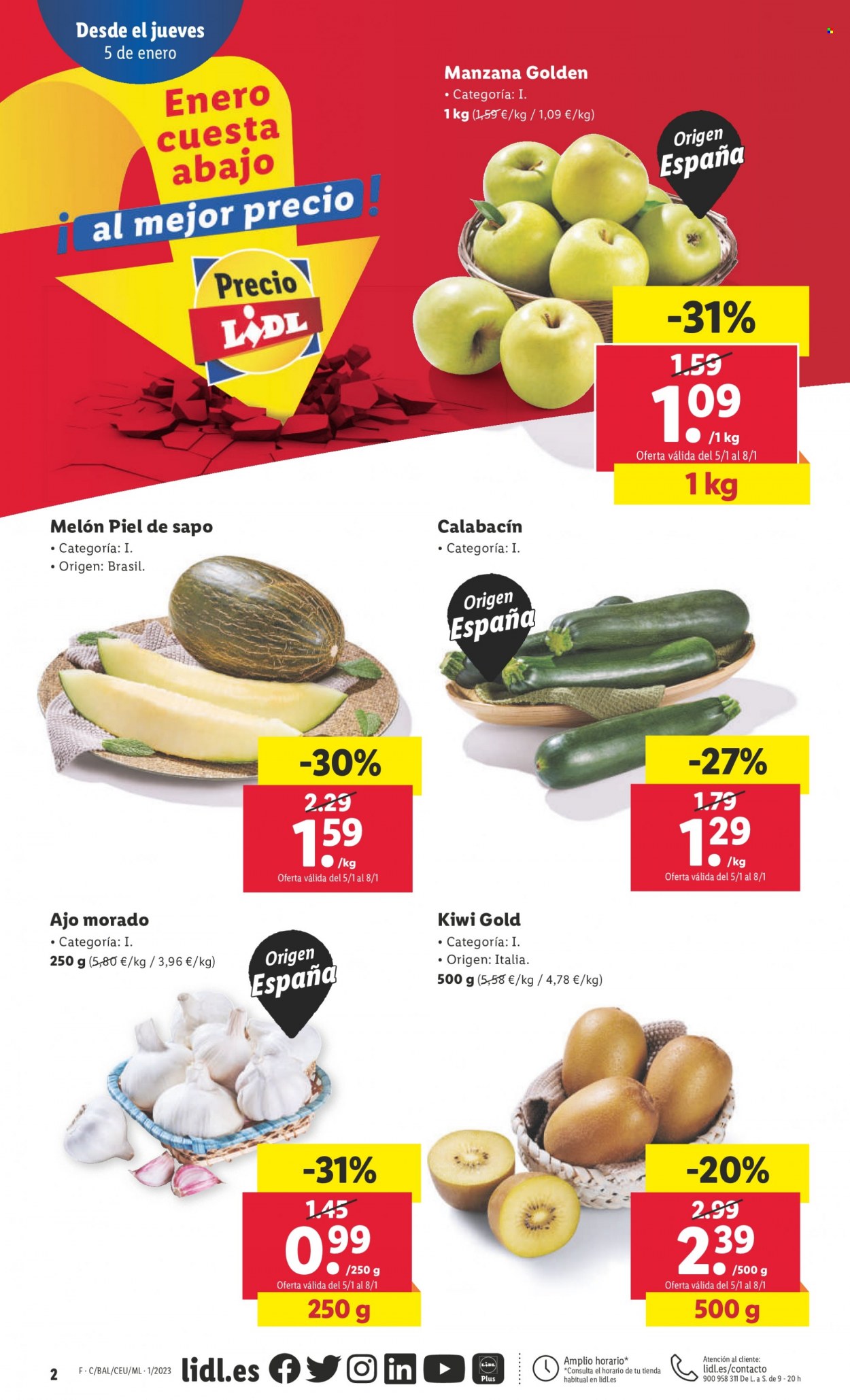 Folleto Lidl - 05/01/23 - 11/01/23. Página 2