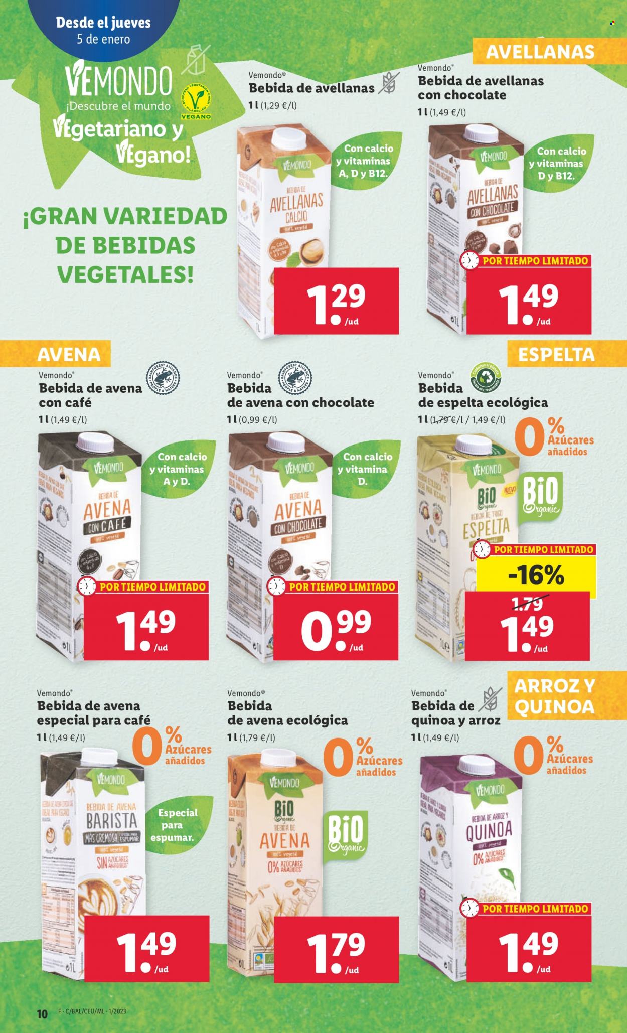 Folleto Lidl - 05/01/23 - 11/01/23. Página 10