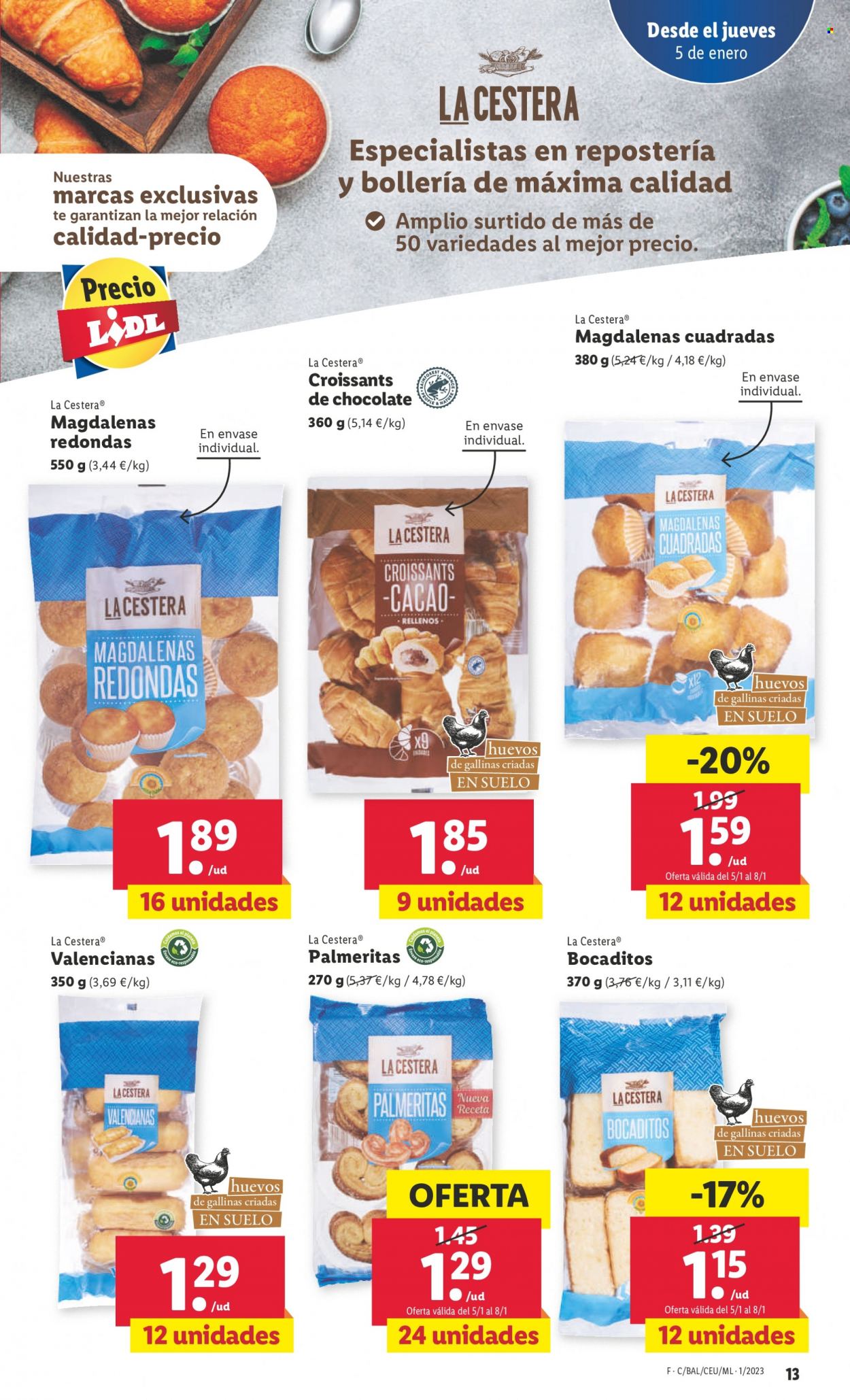 Folleto Lidl - 05/01/23 - 11/01/23. Página 13