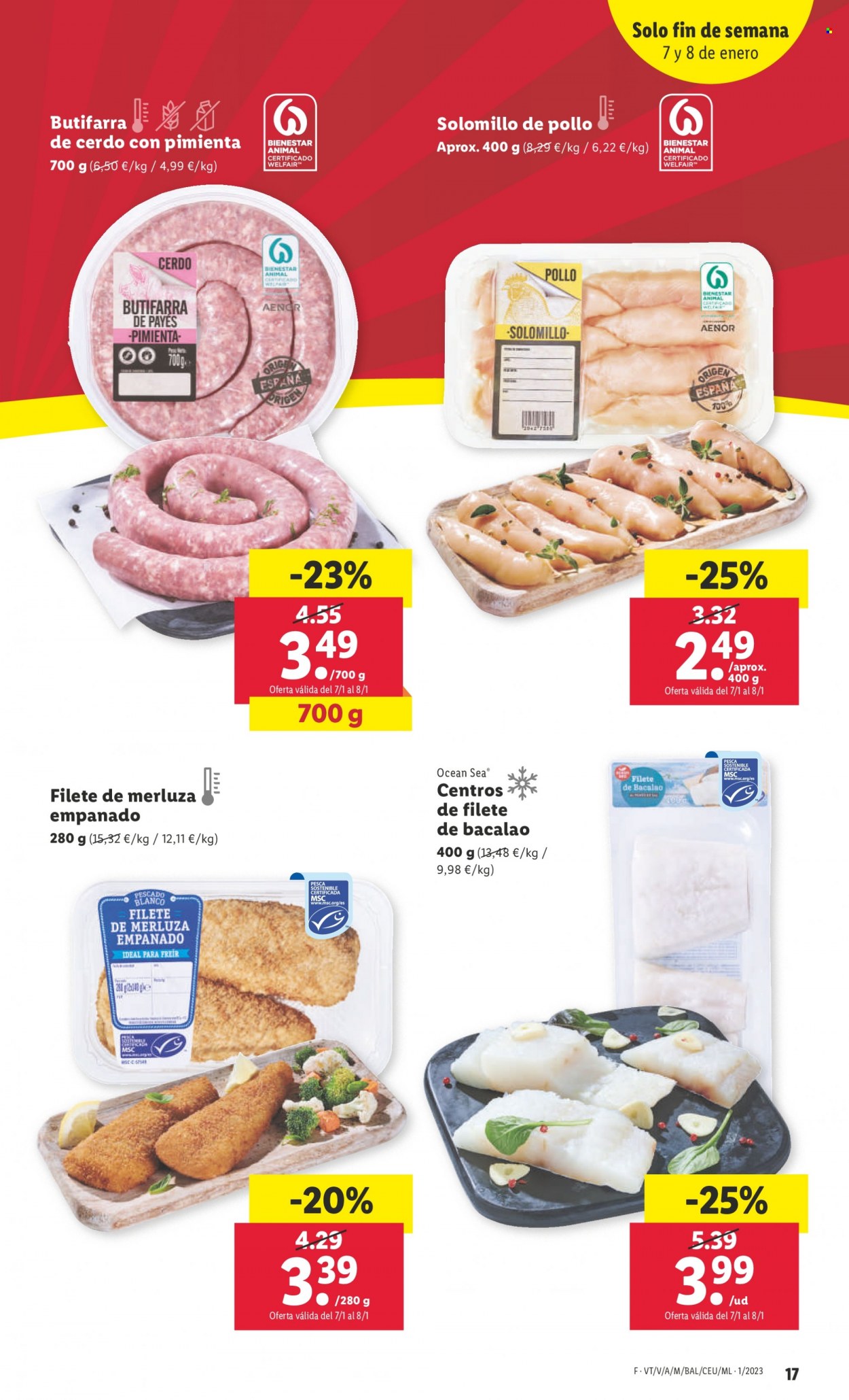 Folleto Lidl - 05/01/23 - 11/01/23. Página 17
