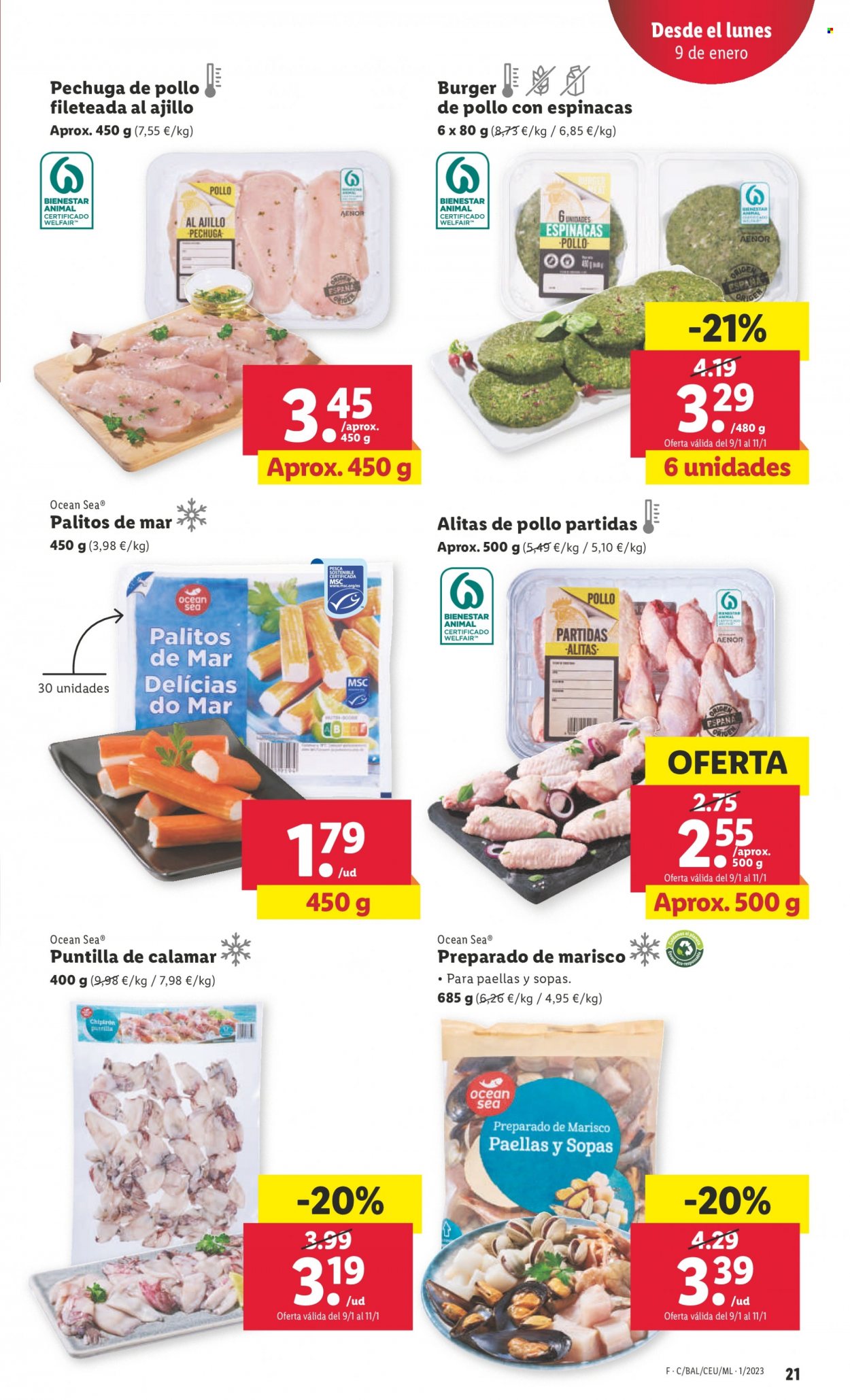 Folleto Lidl - 05/01/23 - 11/01/23. Página 21