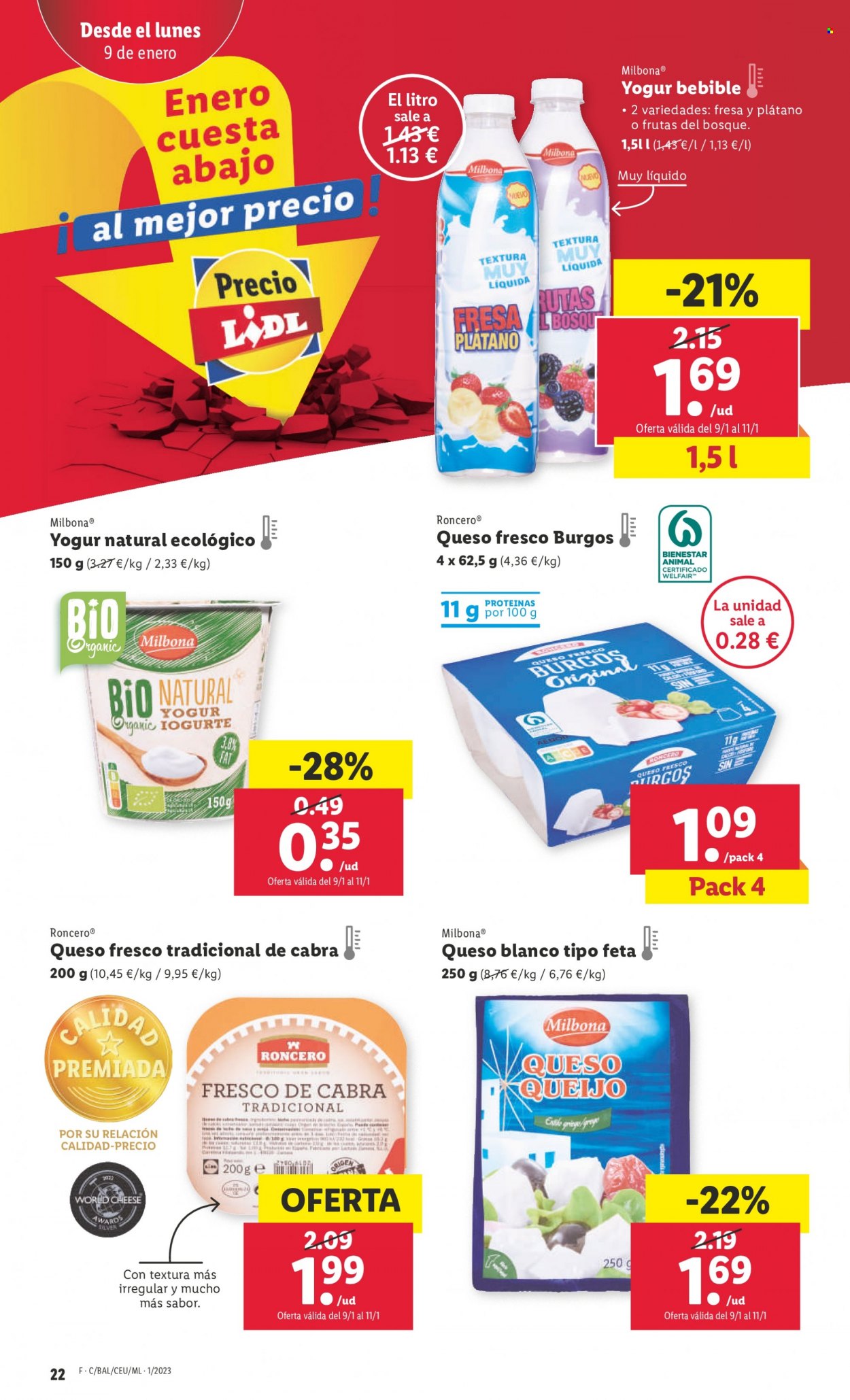 Folleto Lidl - 05/01/23 - 11/01/23. Página 22