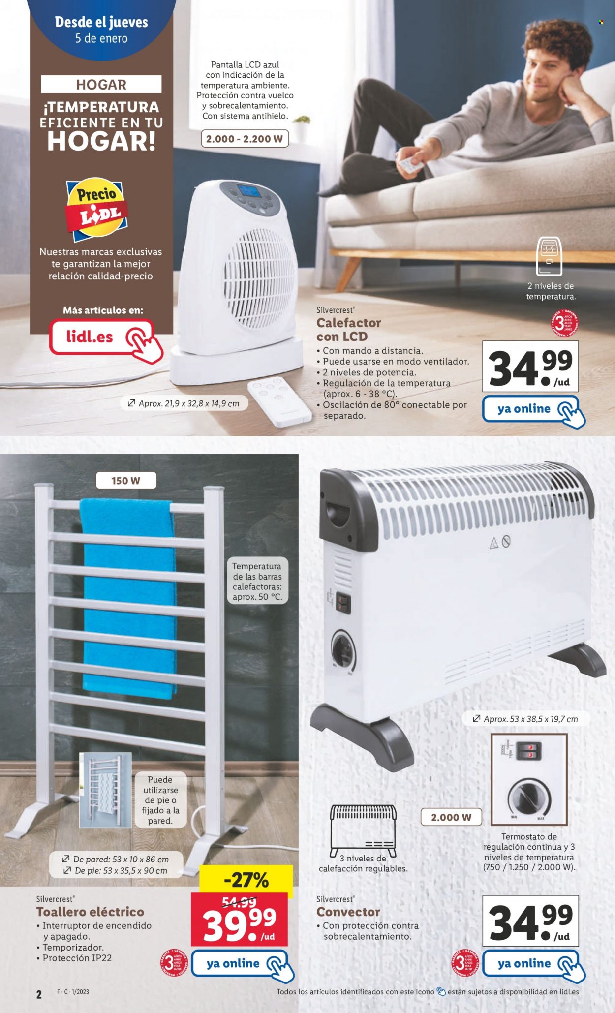 Folleto Lidl - 05/01/23 - 11/01/23. Página 2