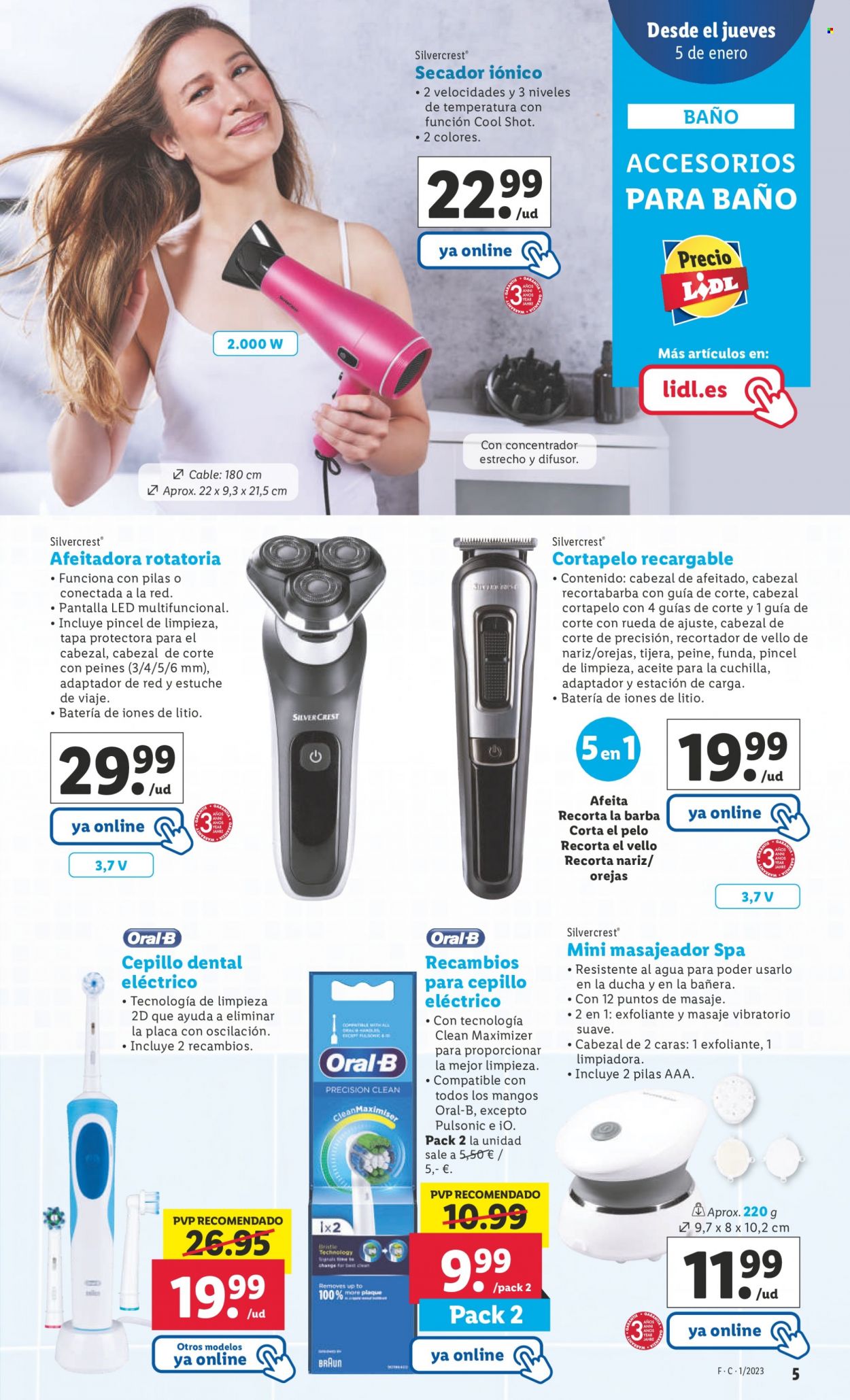 Folleto Lidl - 05/01/23 - 11/01/23. Página 5