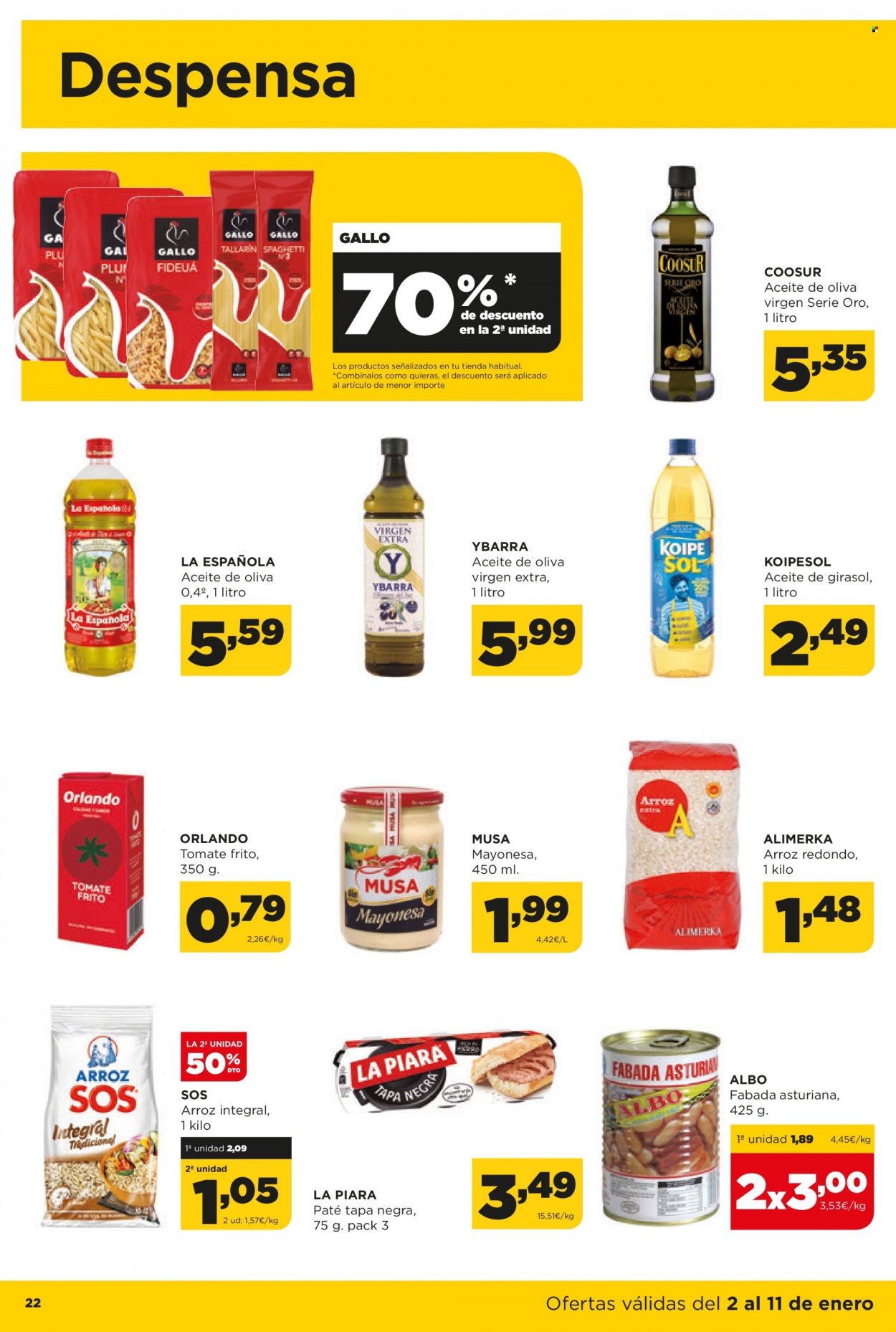Folleto Alimerka - 02/01/23 - 11/01/23. Página 22