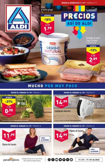 Folleto actual Aldi - 11/01/23 - 17/01/23.