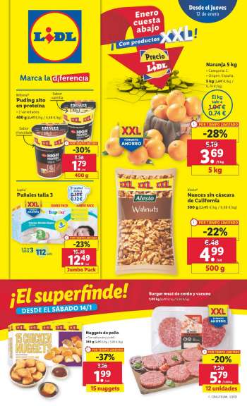 Folleto actual Lidl - 12/01/23 - 18/01/23.