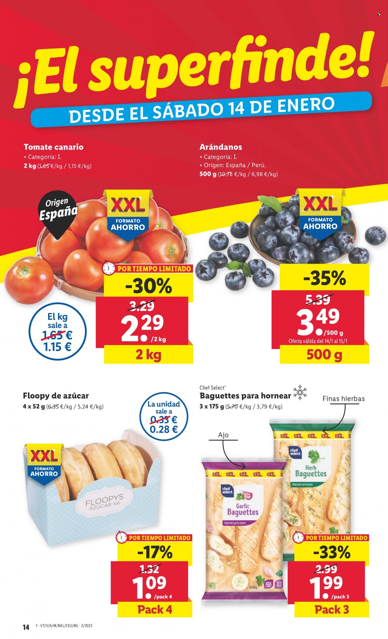 Folleto Lidl - 12/01/23 - 18/01/23. Página 14