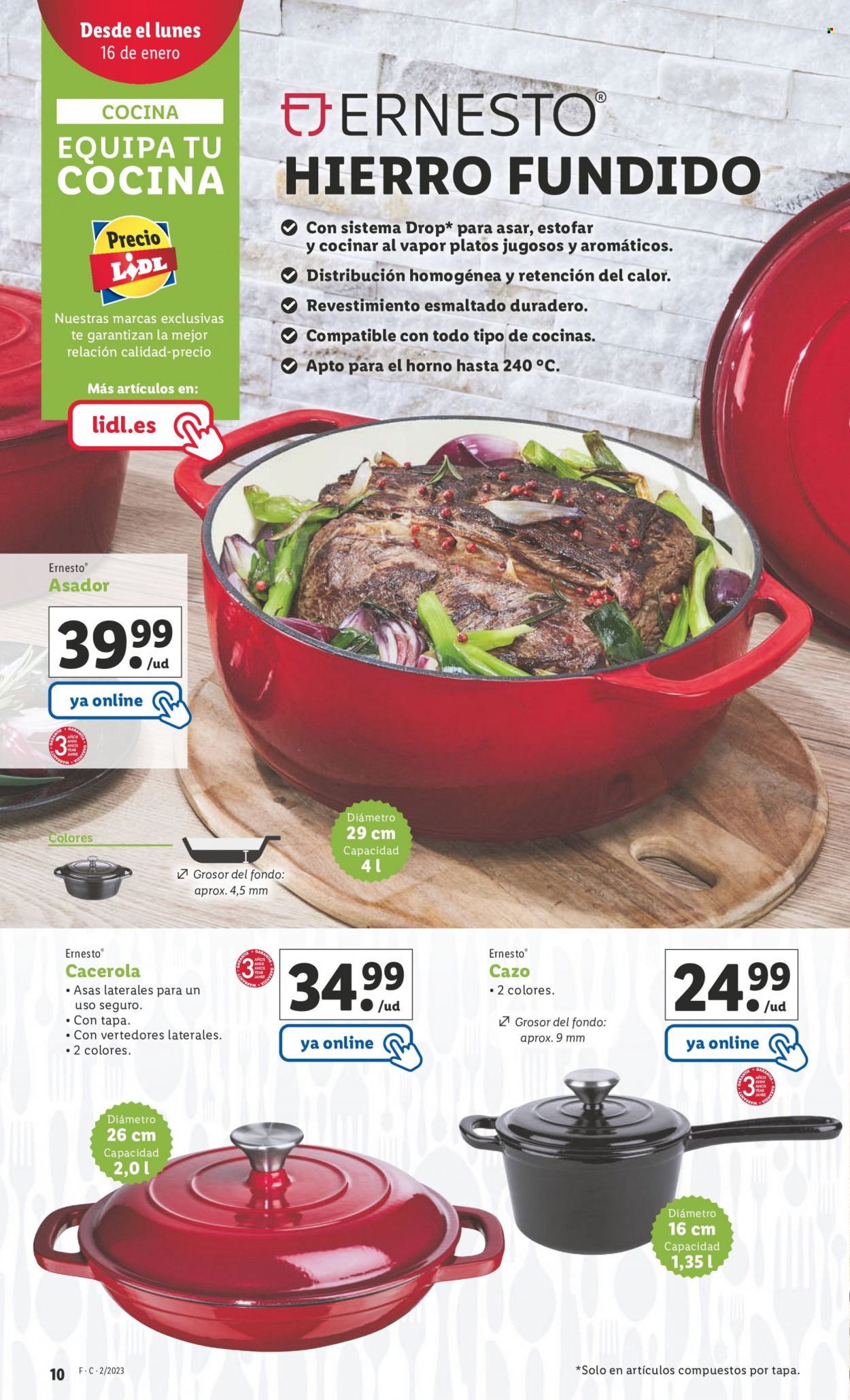 Folleto Lidl - 12/01/23 - 18/01/23. Página 10