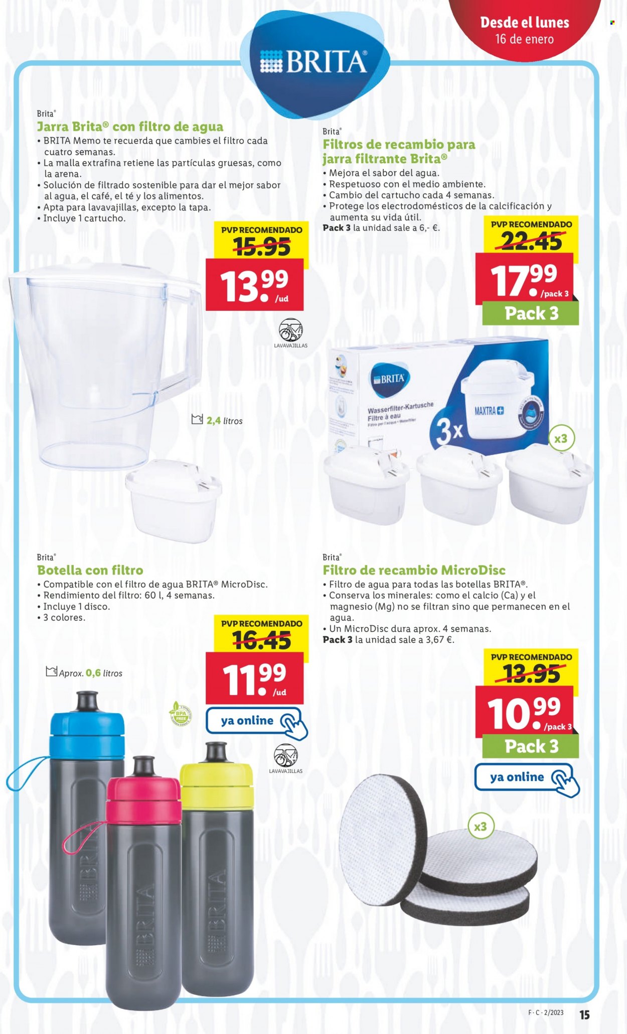 Folleto Lidl - 12/01/23 - 18/01/23. Página 15