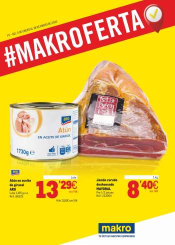 Folleto actual Makro - 05/01/23 - 18/01/23.