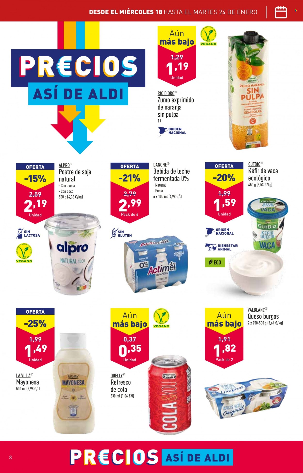 Folleto Aldi - 18/01/23 - 24/01/23. Página 8