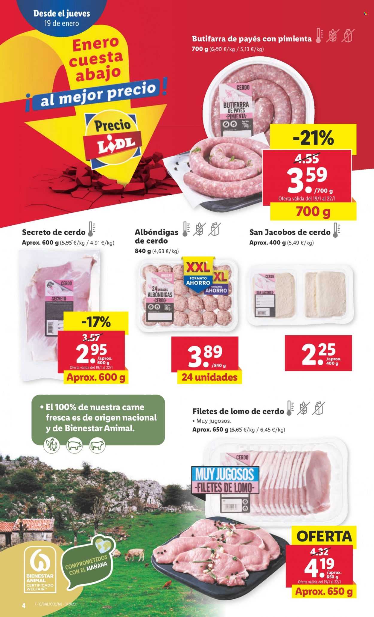 Folleto Lidl - 19/01/23 - 25/01/23. Página 4