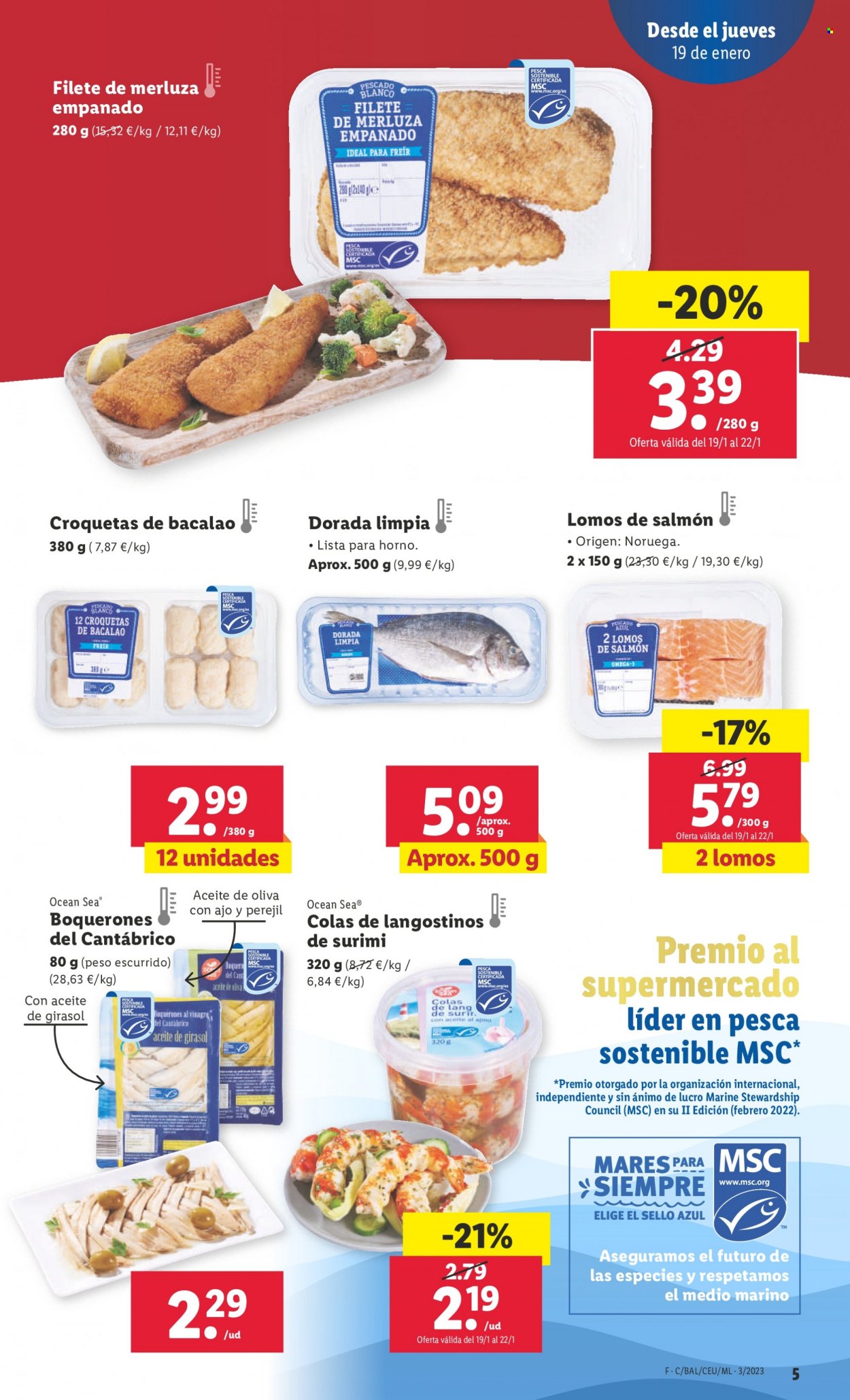 Folleto Lidl - 19/01/23 - 25/01/23. Página 5