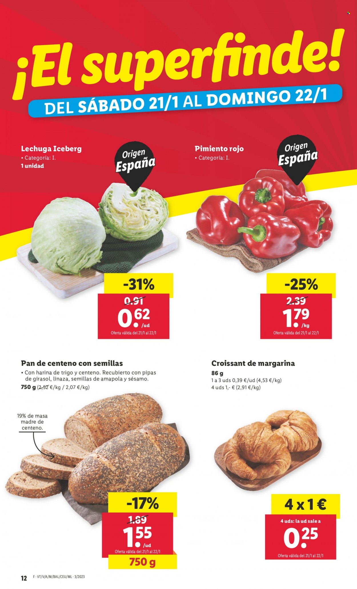 Folleto Lidl - 19/01/23 - 25/01/23. Página 12