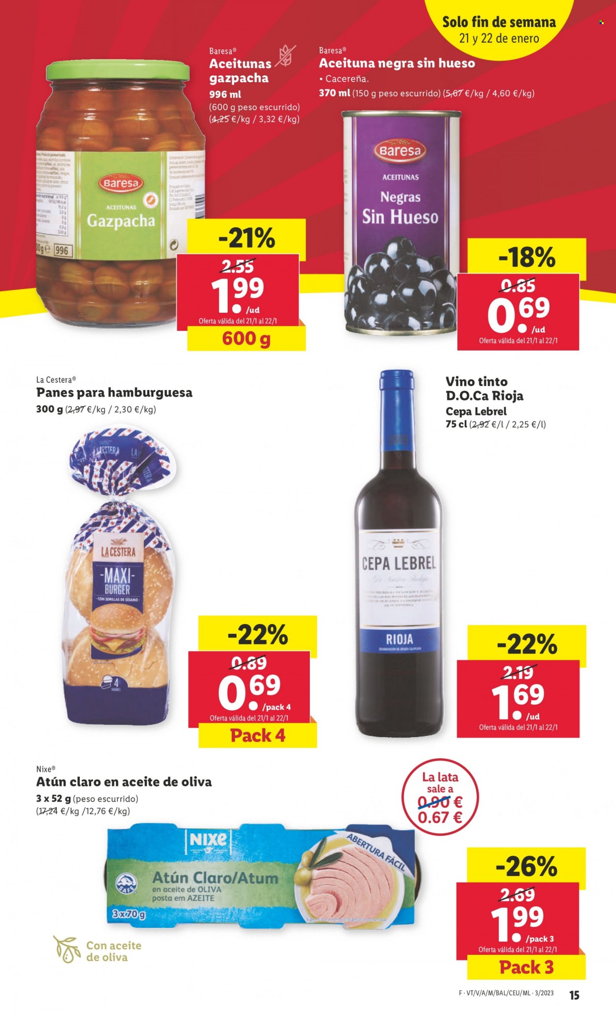 Folleto Lidl - 19/01/23 - 25/01/23. Página 15