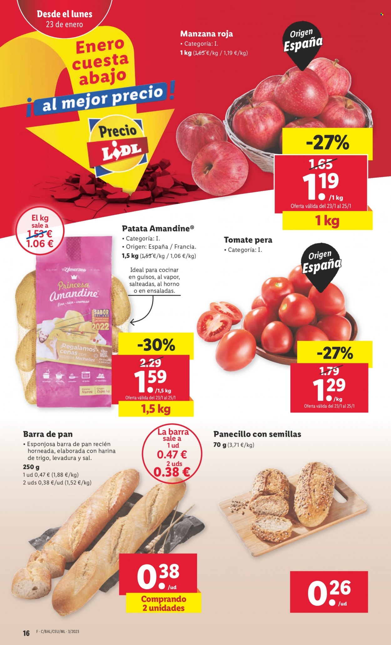 Folleto Lidl - 19/01/23 - 25/01/23. Página 16