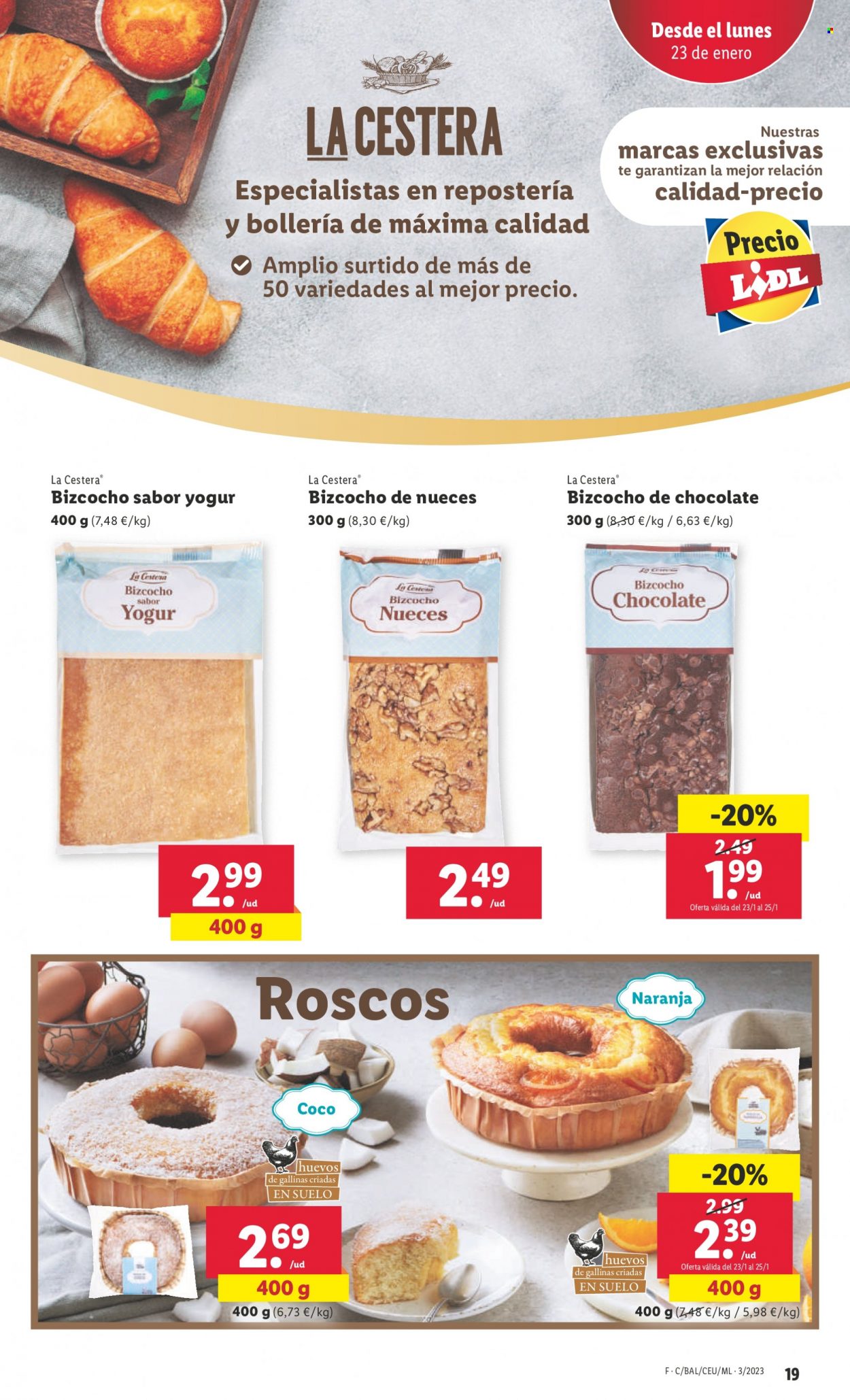 Folleto Lidl - 19/01/23 - 25/01/23. Página 19