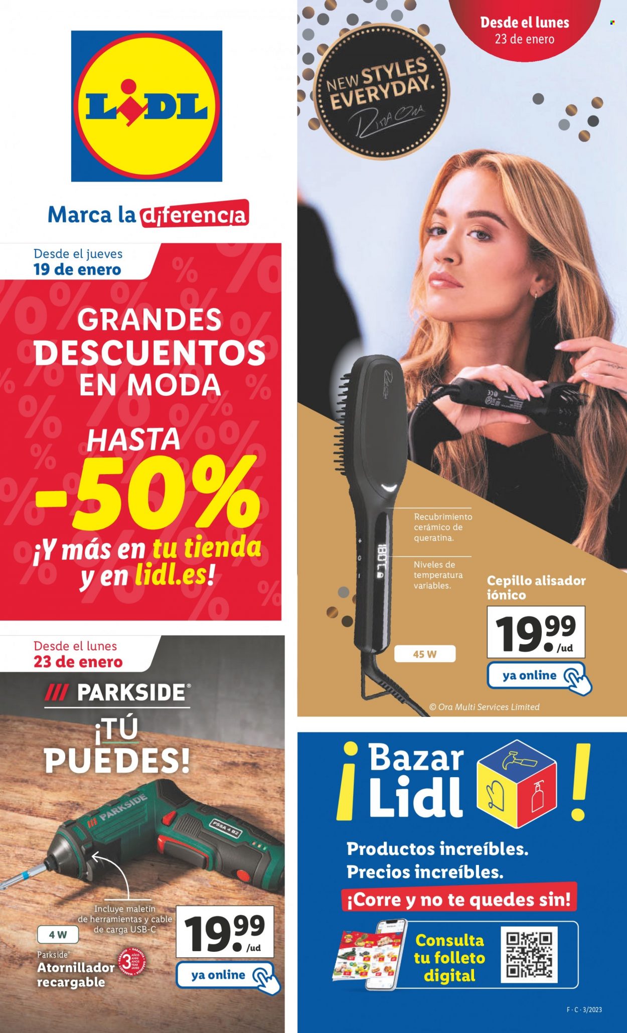 Folleto Lidl - 19/01/23 - 25/01/23. Página 1