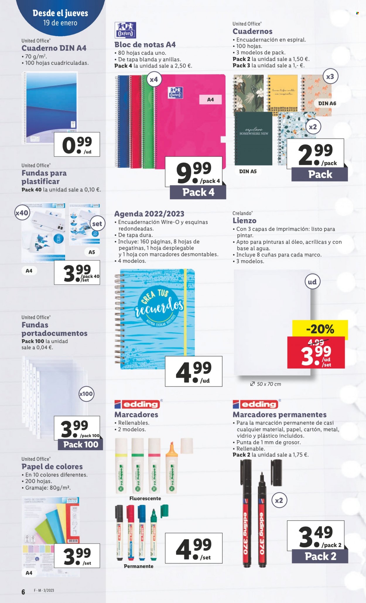 Folleto Lidl - 19/01/23 - 25/01/23. Página 6