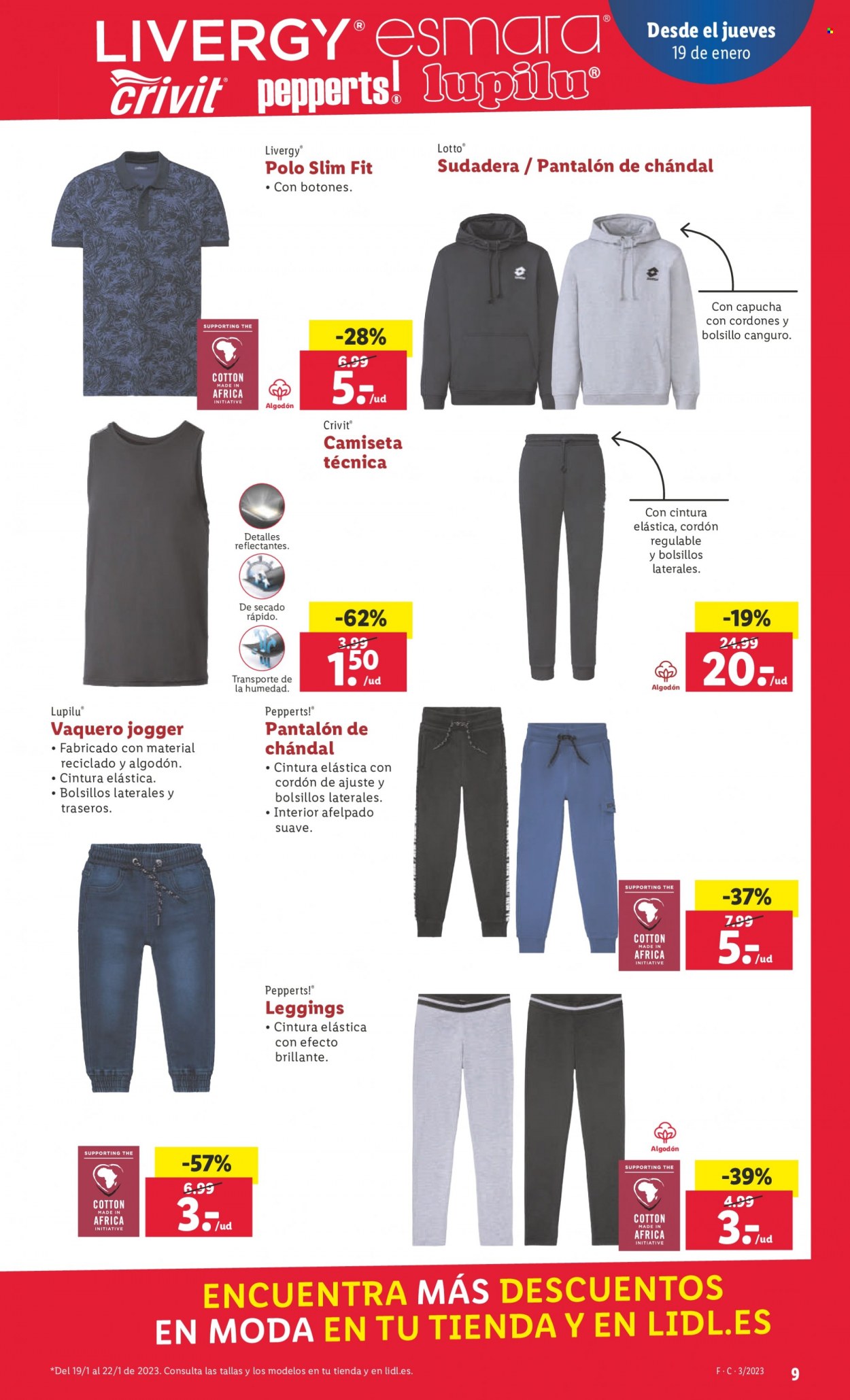 Folleto Lidl - 19/01/23 - 25/01/23. Página 9
