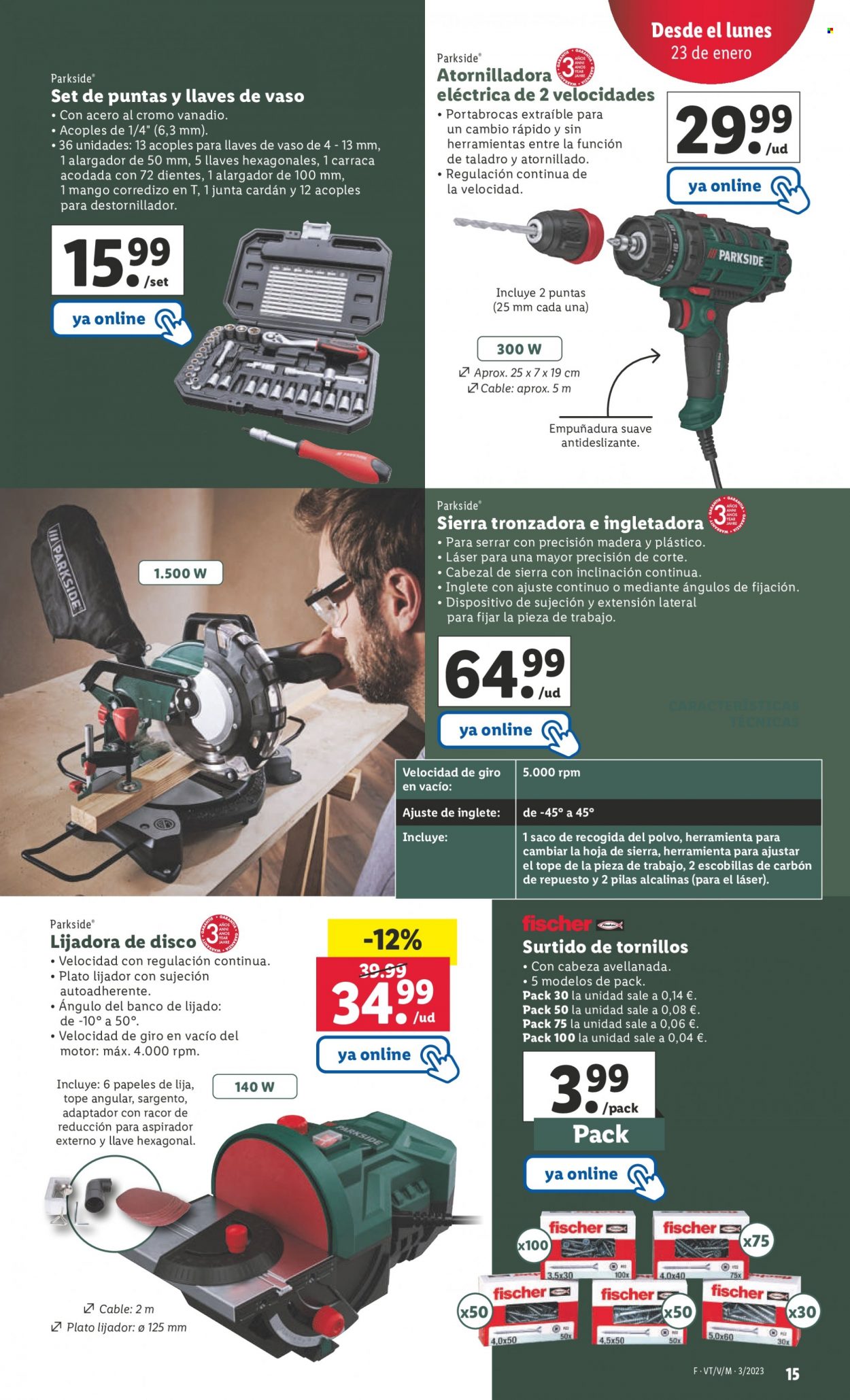 Folleto Lidl - 19/01/23 - 25/01/23. Página 15