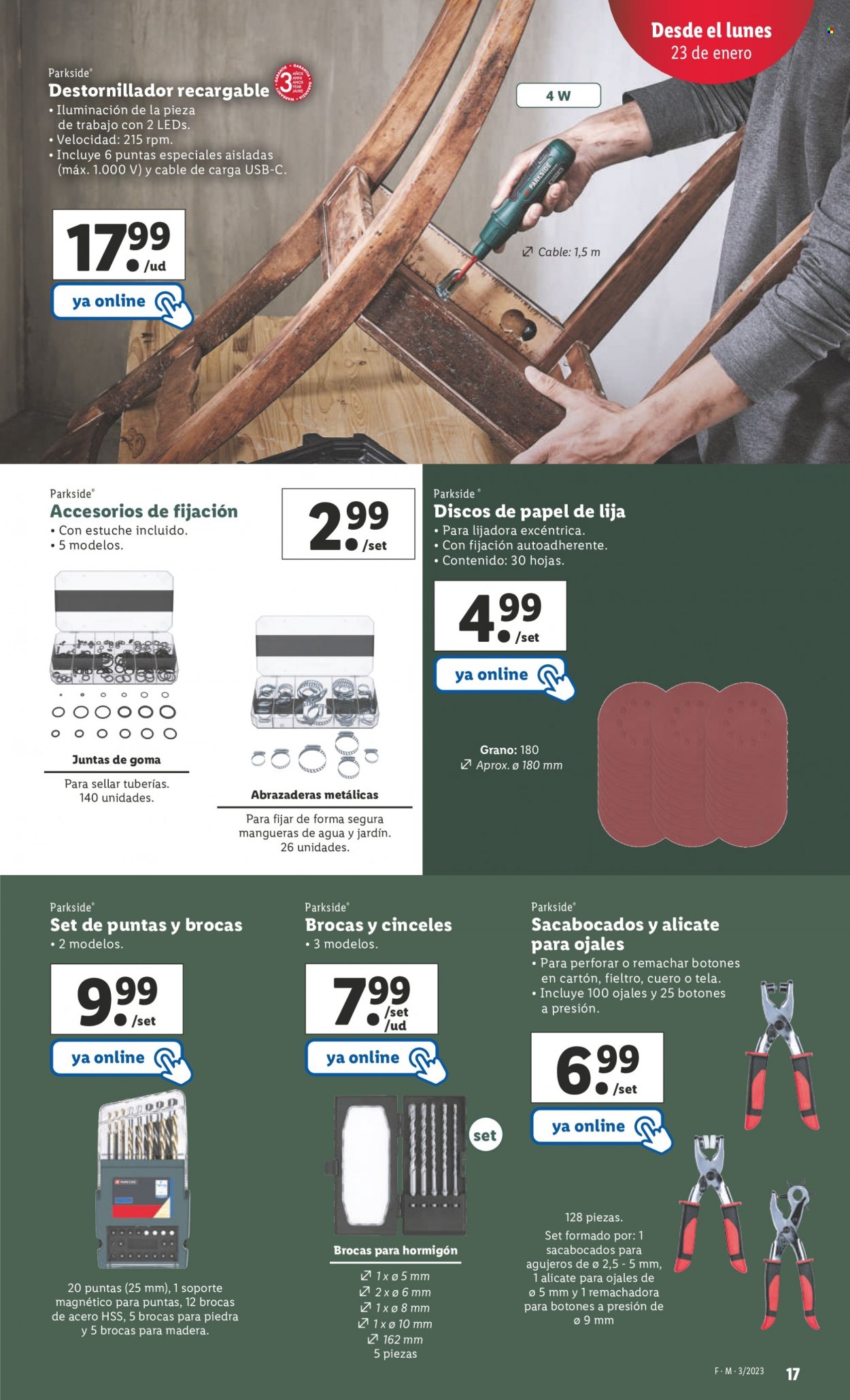 Folleto Lidl - 19/01/23 - 25/01/23. Página 17