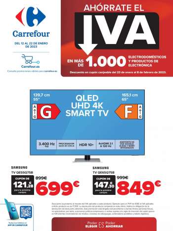 Folleto actual Carrefour - 12/01/23 - 22/01/23.