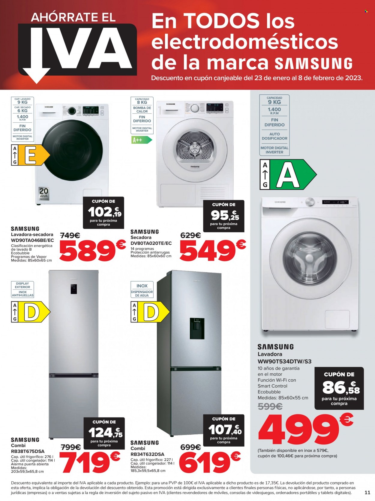 Folleto Carrefour - 12/01/23 - 22/01/23. Página 11