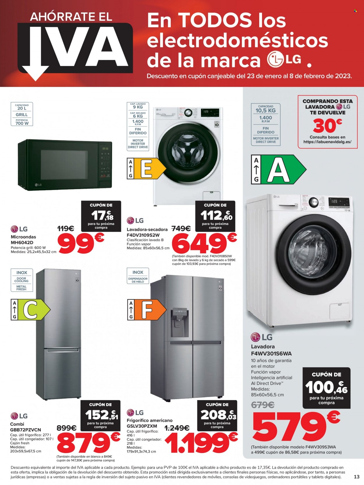 Folleto Carrefour - 12/01/23 - 22/01/23. Página 13