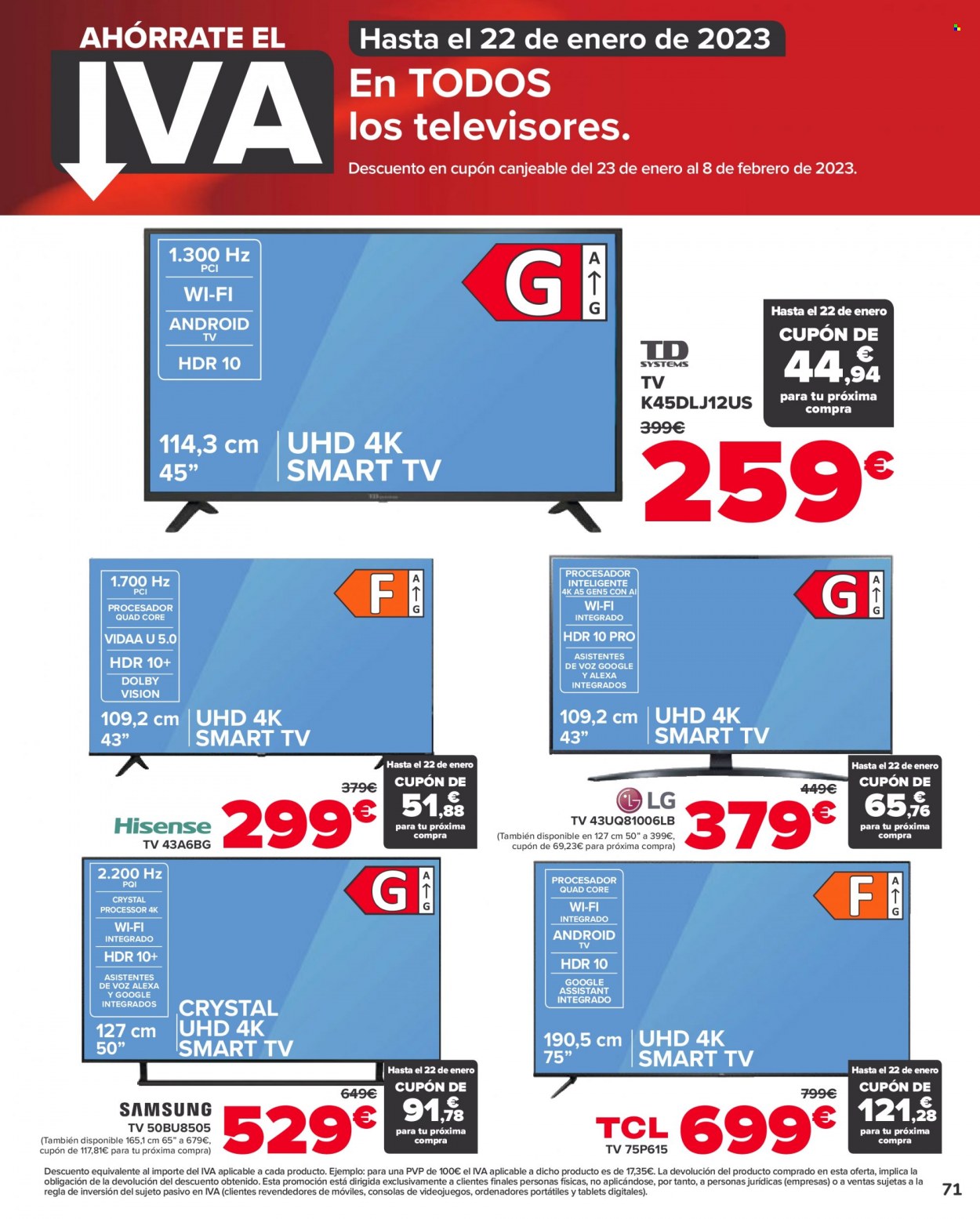 Folleto Carrefour - 17/01/23 - 26/01/23. Página 71