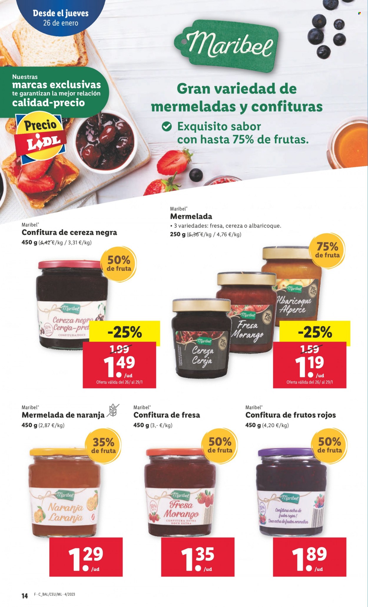 Folleto Lidl - 26/01/23 - 01/02/23. Página 14