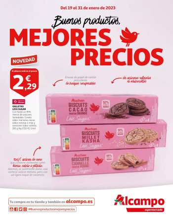 Folleto actual Alcampo - 19/01/23 - 31/01/23.
