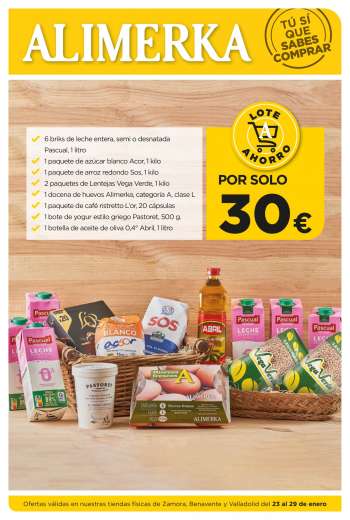Folleto actual Alimerka - 23/01/23 - 29/01/23.