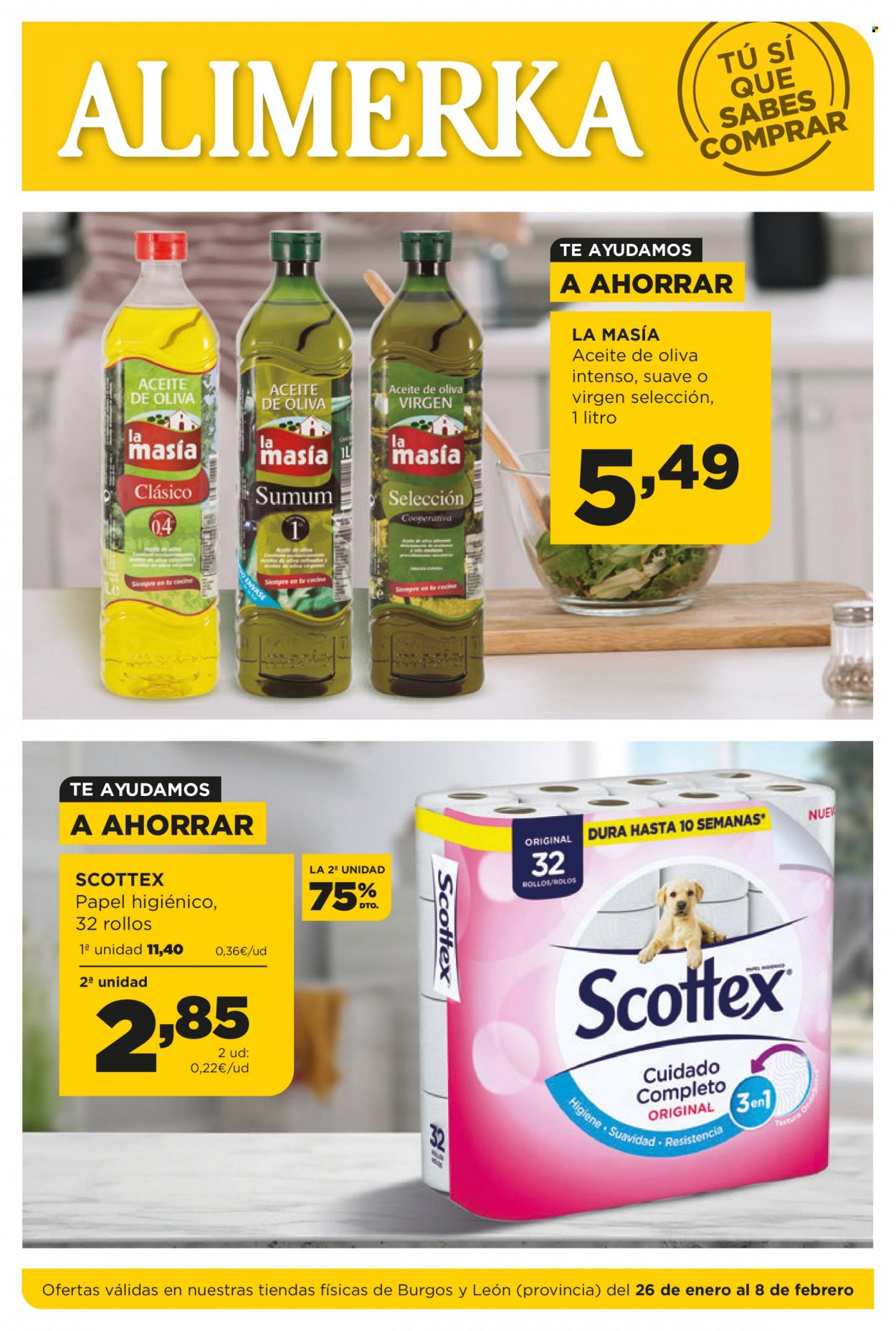 Folleto Alimerka - 26/01/23 - 08/02/23. Página 1