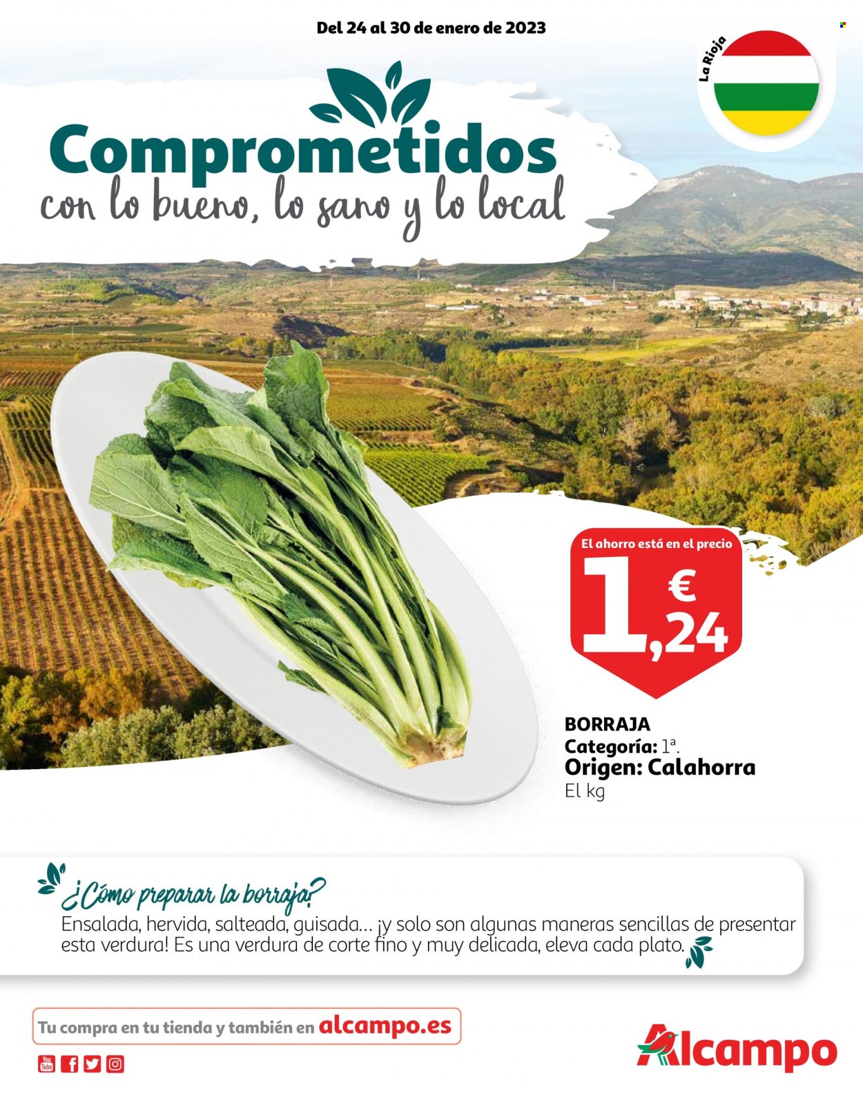 Folleto Alcampo - 24/01/23 - 30/01/23. Página 1