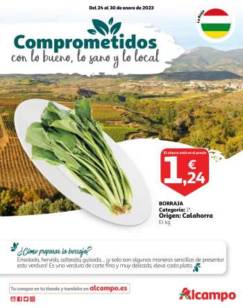 Folleto actual Alcampo - 24/01/23 - 30/01/23.