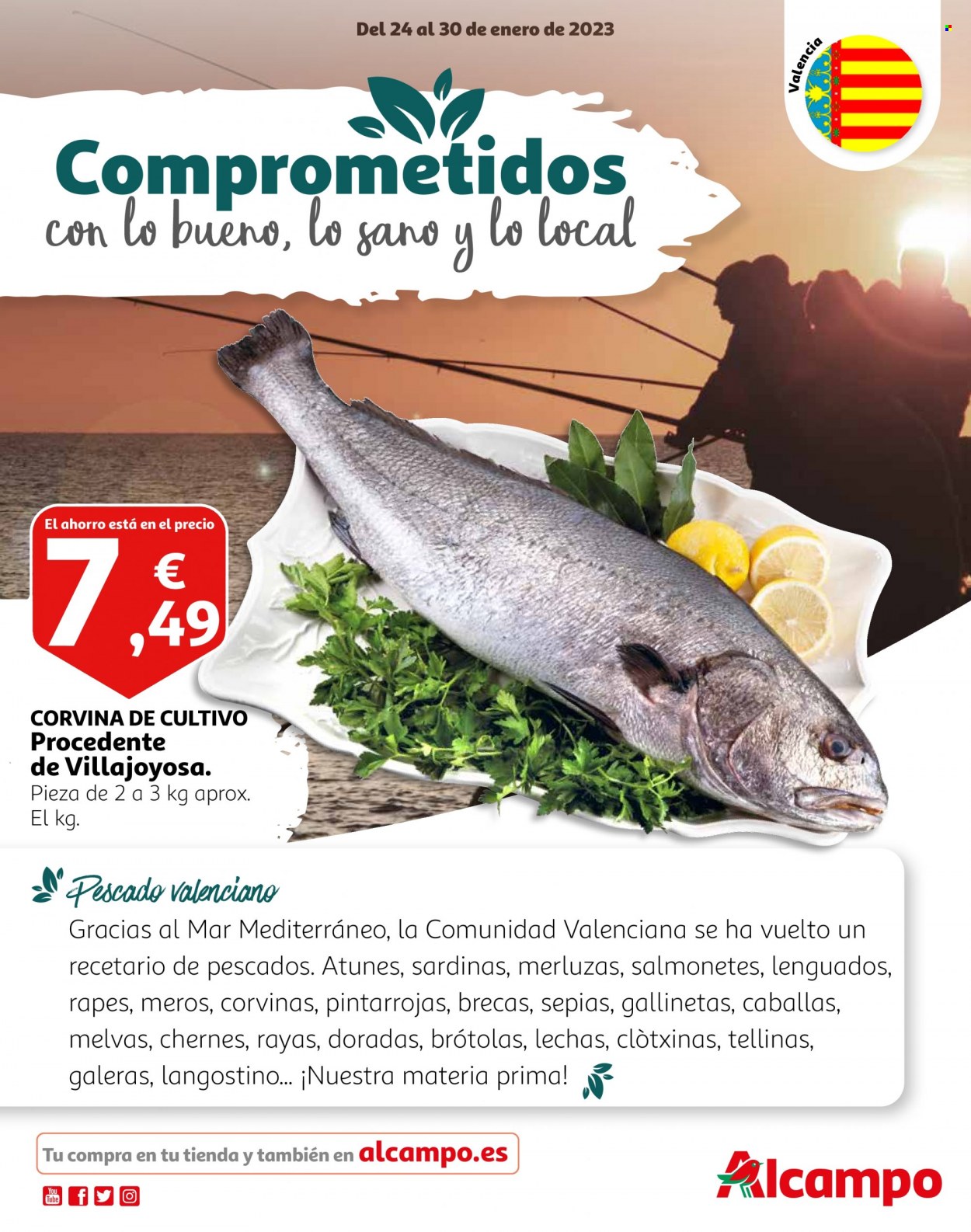 Folleto Alcampo - 24/01/23 - 30/01/23. Página 1