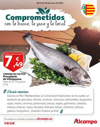 Folleto actual Alcampo - 24/01/23 - 30/01/23.