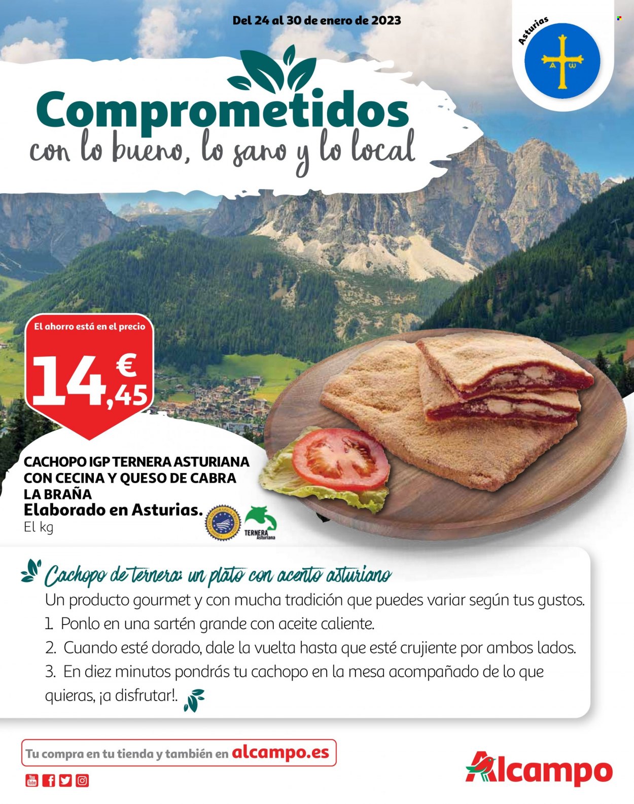 Folleto Alcampo - 24/01/23 - 30/01/23. Página 1